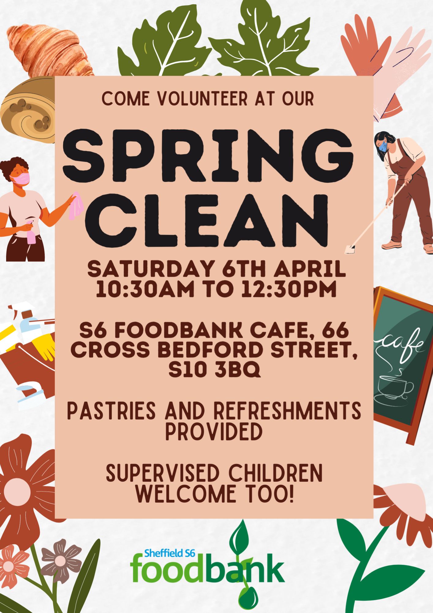 Spring Clean Argos Our big Spring clean! | Sheffield S6 Foodbank